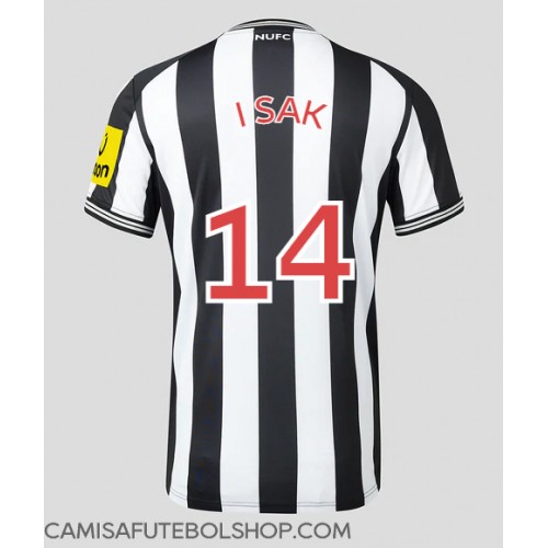 Camisa de time de futebol Newcastle United Alexander Isak #14 Replicas 1º Equipamento 2023-24 Manga Curta